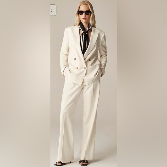 J.Crew Lower-rise Essential wide-leg pant in city twill